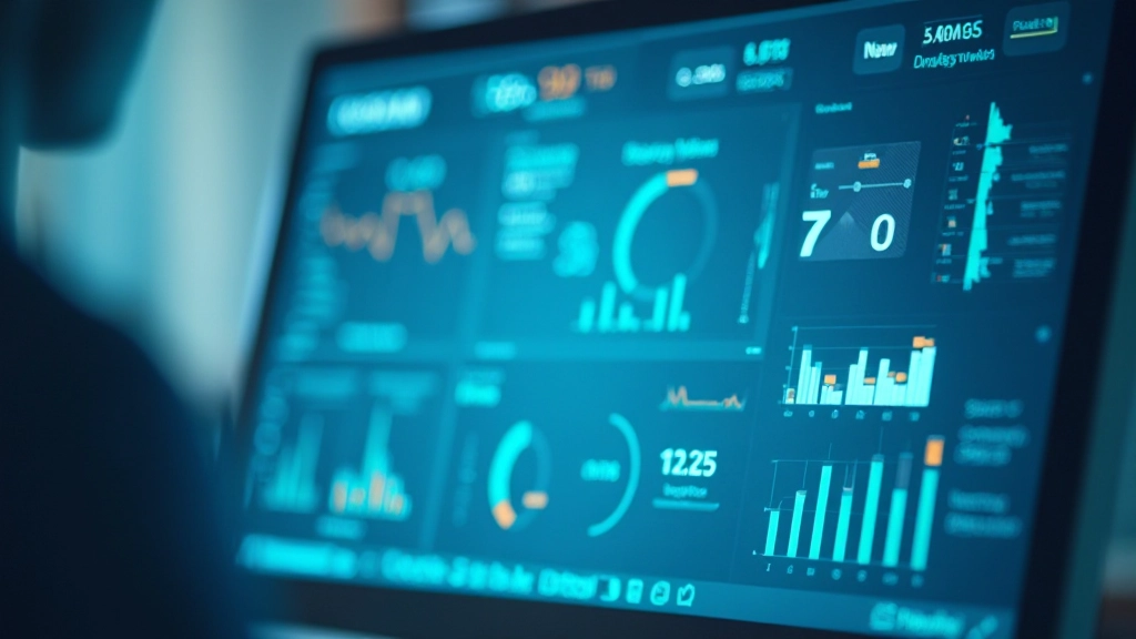 Business metrics and KPI dashboard