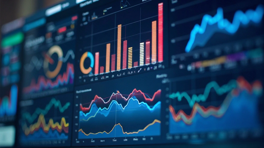 Analytics chart showing business growth trends
